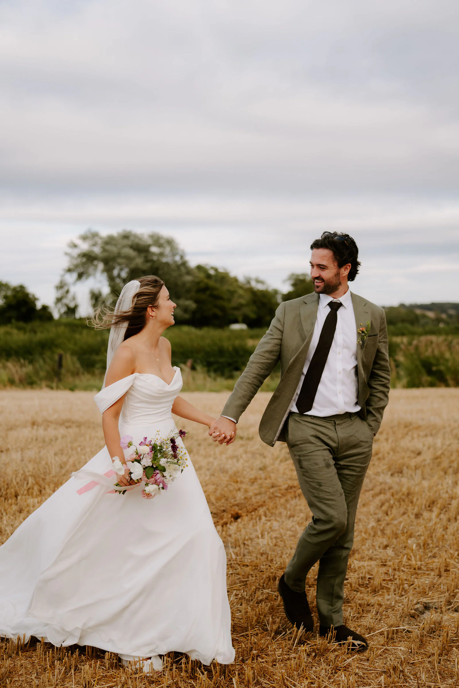 Georgia & Ben | Farm Preparations Bridal preparation and countryside moments at Bristol country farm wedding