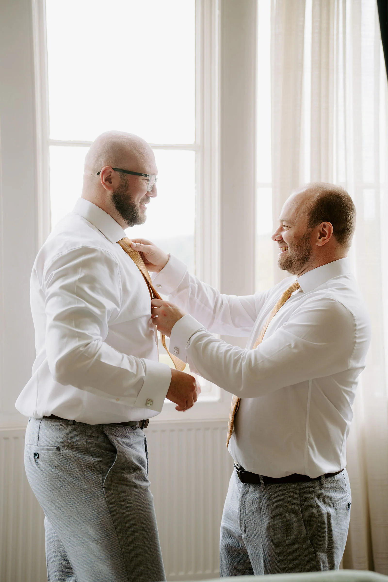 Jonny & Carl | De Vere Tortworth Court Jonny and Carl intimate ceremony moments at De Vere Tortworth Court