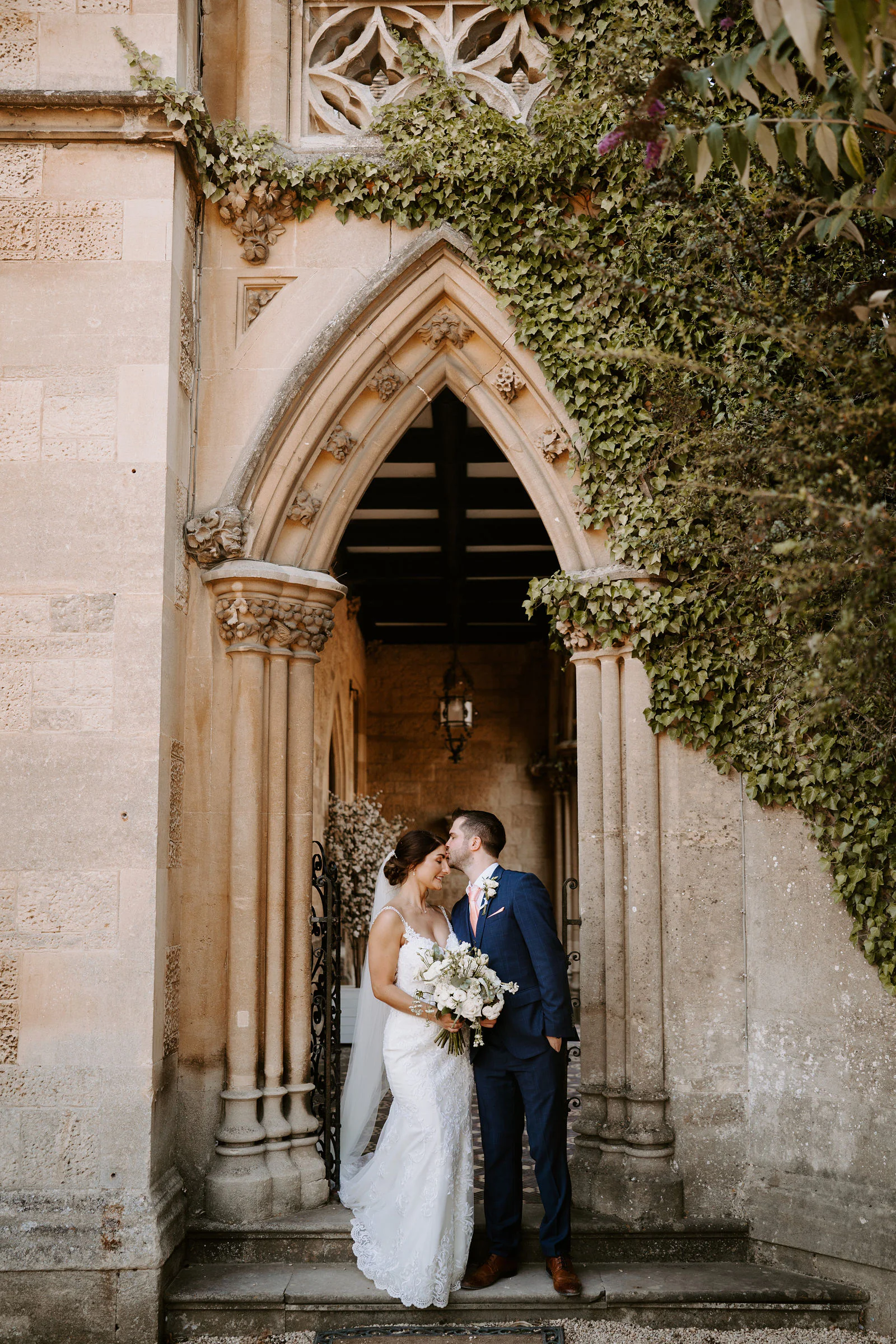 Lauren & Wayne | Lakeside Portraits Romantic couple portrait beside the lake at Manor by the Lake