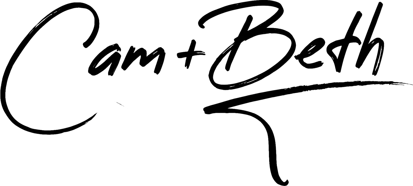 Cam & Beth personal signature