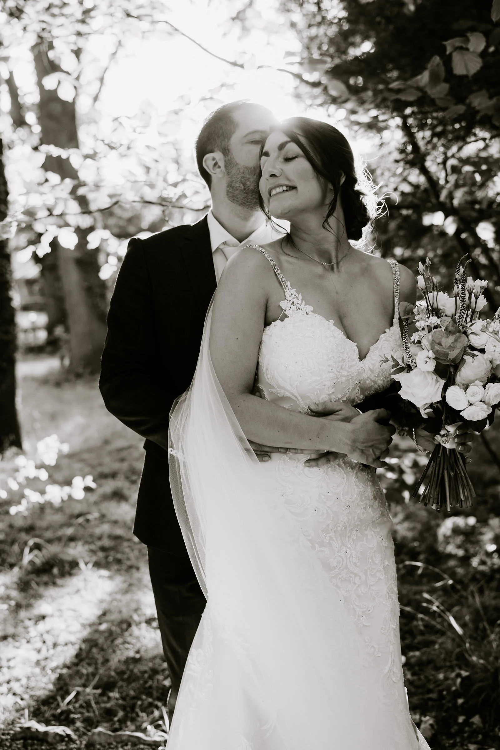 Lauren & Wayne | Evening Reception Evening celebration and toasts inside the ballroom at Manor by the Lake