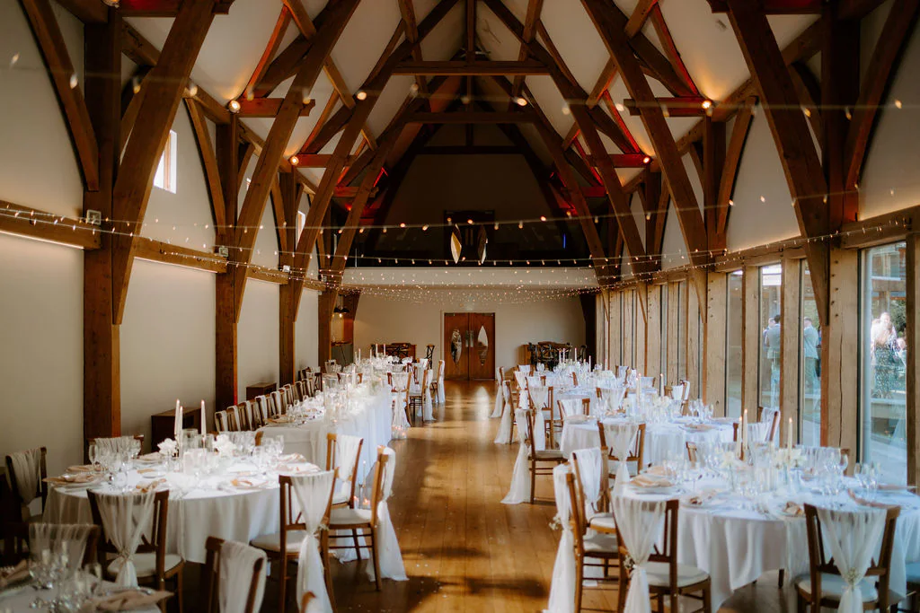 The Mill Barns Wedding Photography & Videography | Shropshire Sian & Tim wedding celebration along the waterfront decking at The Mill Barns in Alveley near Bridgnorth
