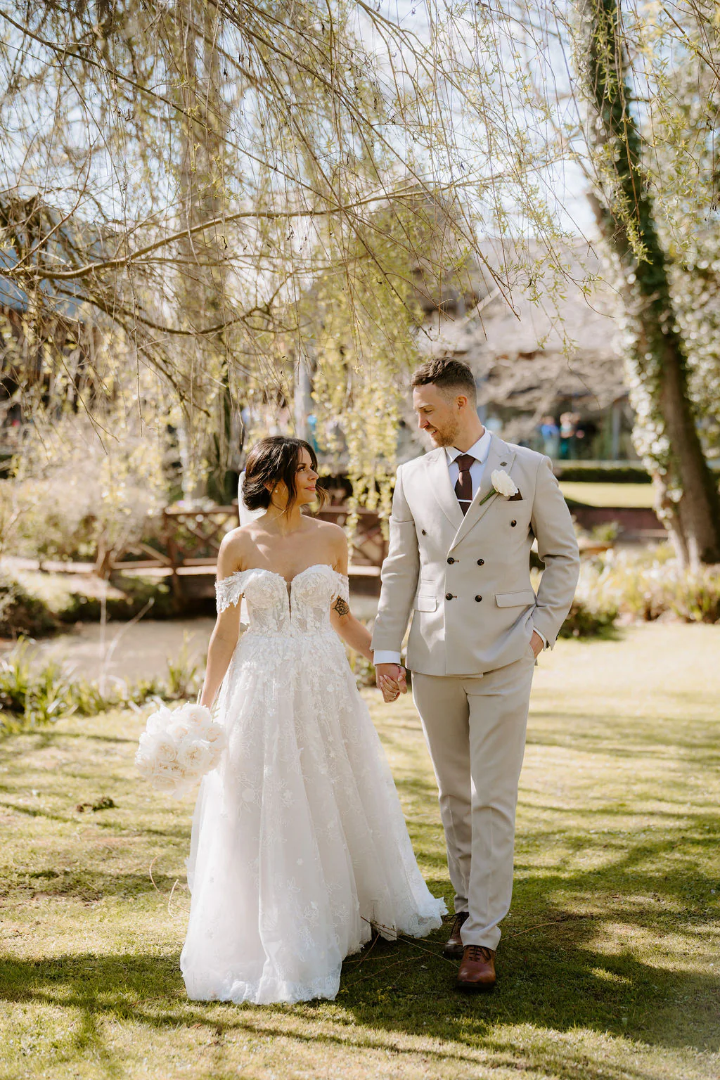 The Mill Barns Wedding Confetti | Bridgnorth Sian & Tim confetti exit outside the oak barn at The Mill Barns