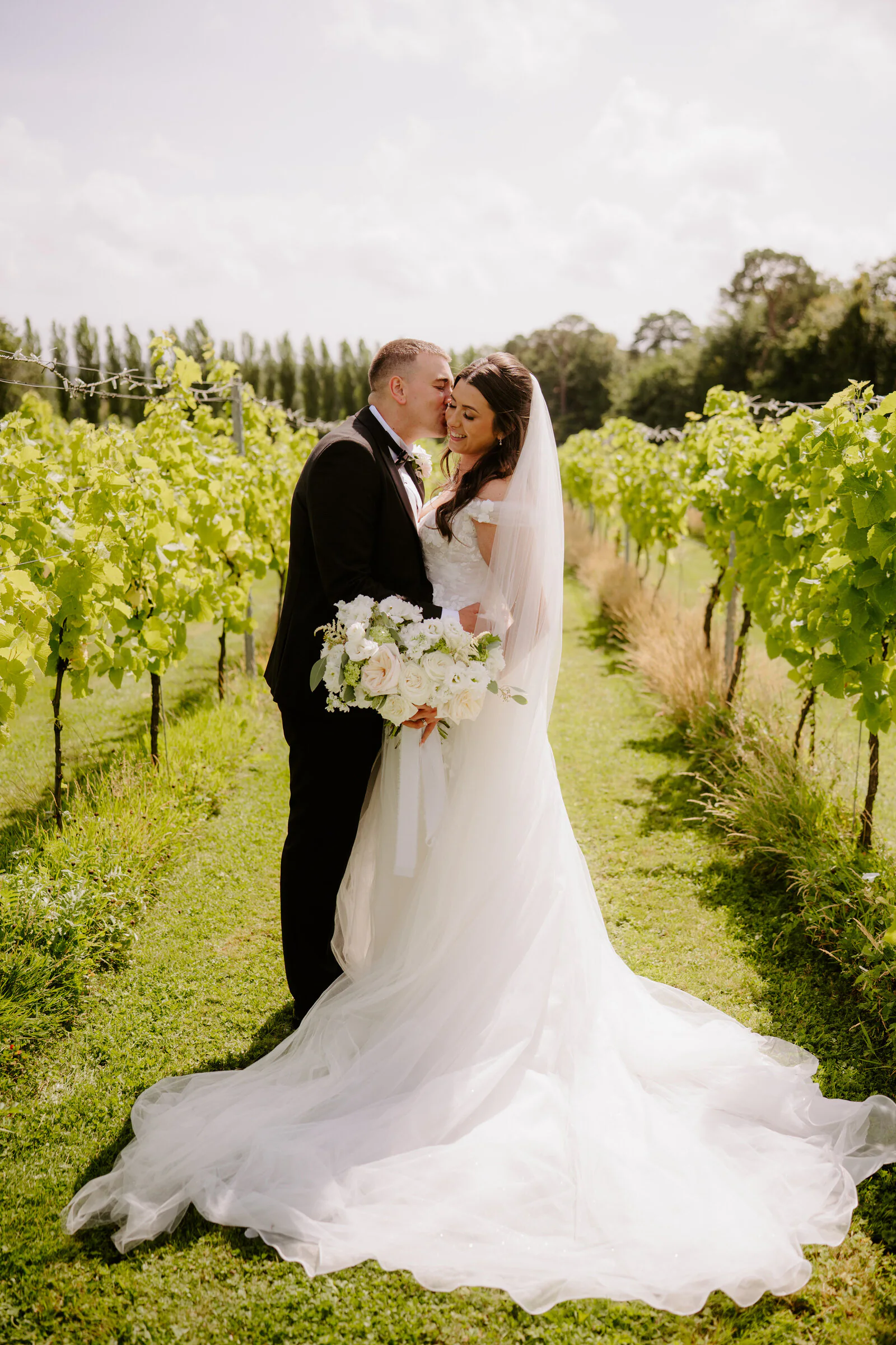 Couple Shots at Llanerch Vinyard Wedding Photography at Llanerch Vinyard