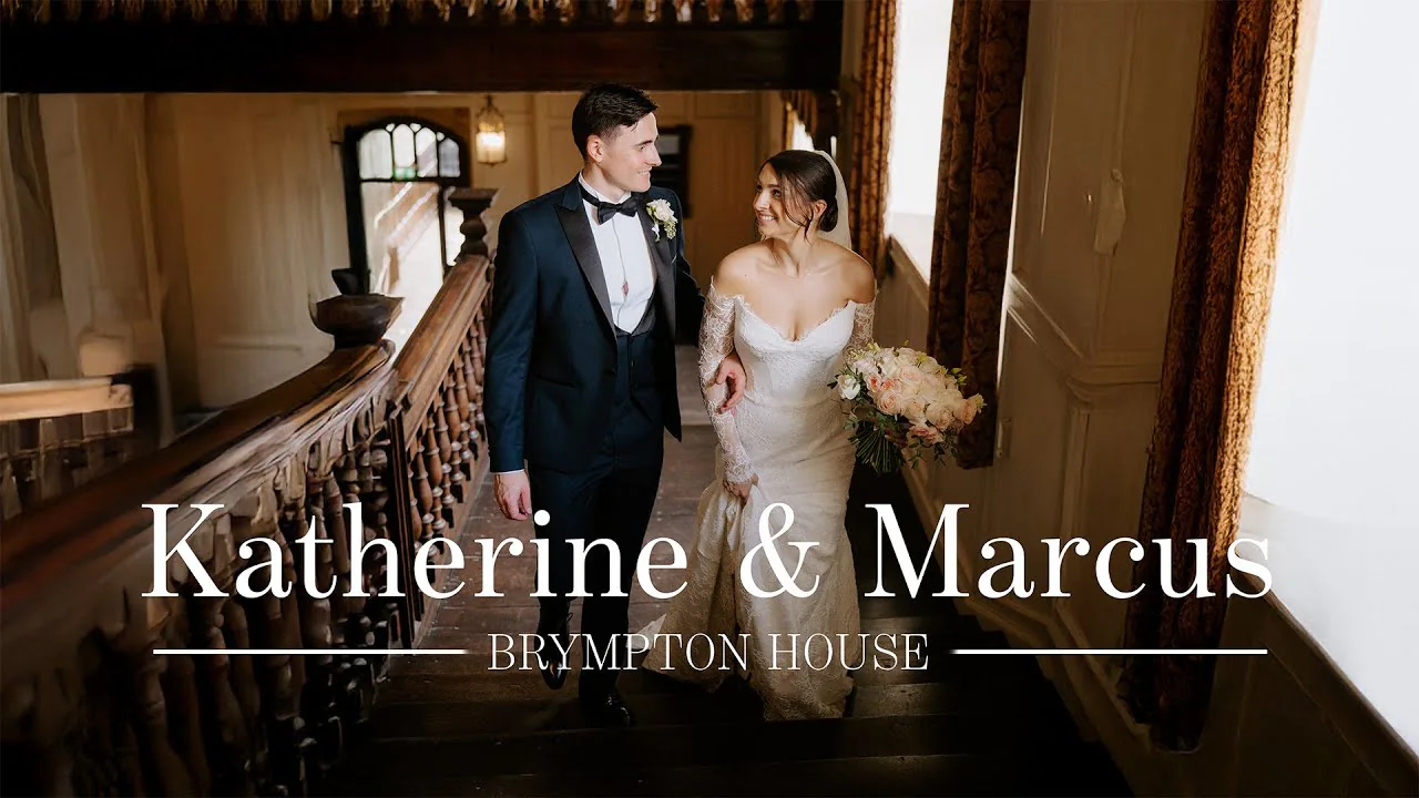 Katherine & Marcus wedding video highlight at Brympton House, Somerset