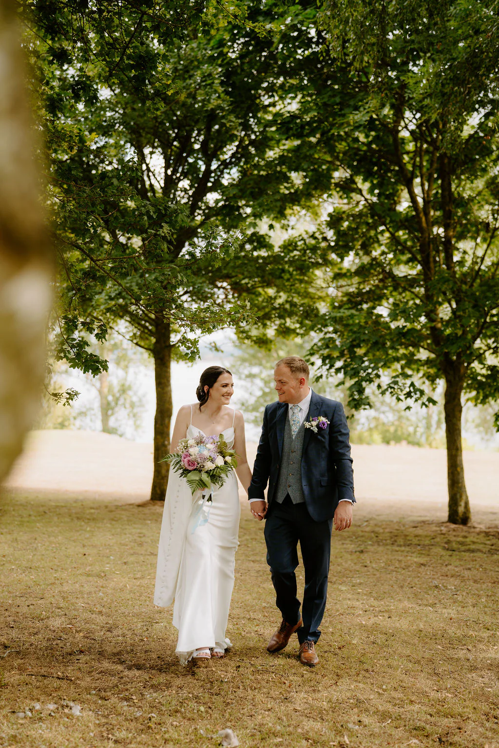 Draycote Hotel Wedding Photographer & Videographer | Rugby, Warwickshire Alison & Kieran enjoying a quiet moment in the countryside at Draycote Hotel near Rugby
