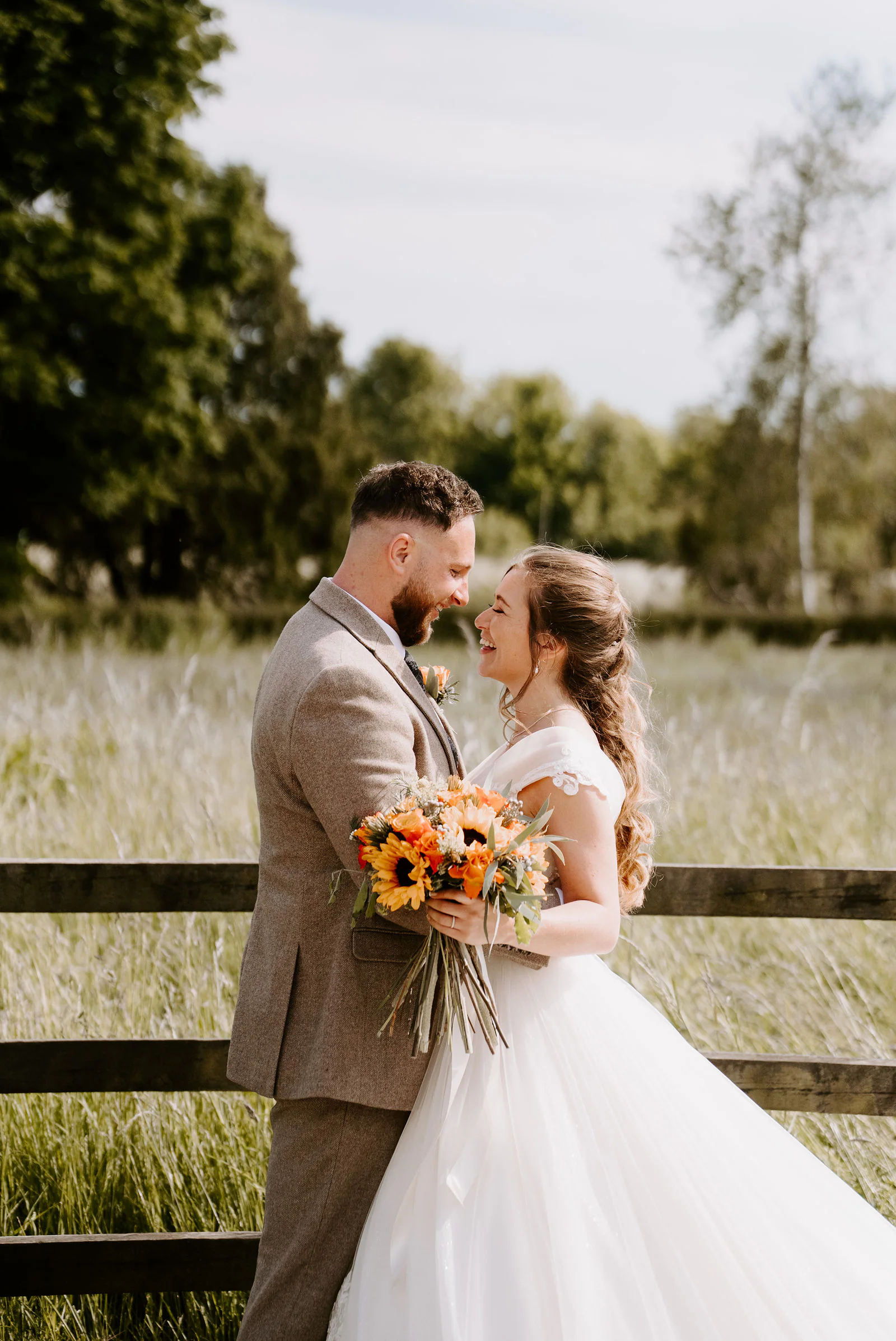 The Manor Barn Walled Garden Portrait | Salisbury, Wiltshire Sabrina and Jamie romantic portrait stroll along the garden walls at The Manor Barn in Winterbourne Dauntsey